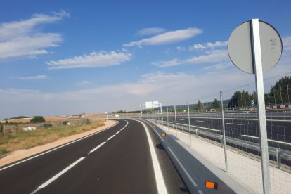 Estado actual del tramo de la Autovía del Duero entre Tudela y Valbuena sin abrir