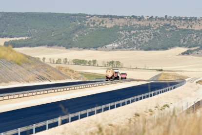 Villavaquerín , Valladolid. 15/7/2026. A11, Autovía del Duero.A su paso por Terrenos de Villavaquerín. Photogenic/Miguel Ángel Santos