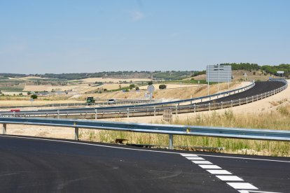 Valbuena de Duero, Valladolid. 15/7/2026. A11, Autovía del Duero.A su paso por Terrenos de Valbuena de Duero. Photogenic/Miguel Ángel Santos