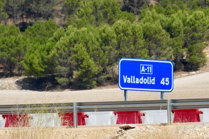 Valbuena de Duero, Valladolid. 15/7/2026. A11, Autovía del Duero.A su paso por Terrenos de Valbuena de Duero. Photogenic/Miguel Ángel Santos