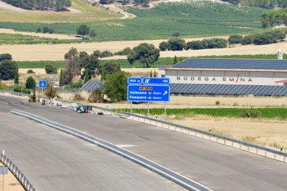 Valbuena de Duero, Valladolid. 15/7/2026. A11, Autovía del Duero.A su paso por Terrenos de Valbuena de Duero. Photogenic/Miguel Ángel Santos