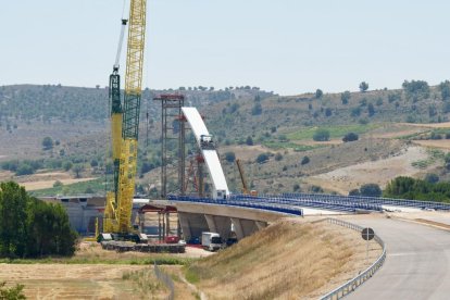 Valbuena de Duero, Valladolid. 15/7/2026. A11, Autovía del Duero.A su paso por Terrenos de Valbuena de Duero. Photogenic/Miguel Ángel Santos