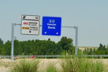 Valbuena de Duero, Valladolid. 15/7/2026. A11, Autovía del Duero.A su paso por Terrenos de Valbuena de Duero. Photogenic/Miguel Ángel Santos