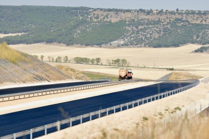 Villavaquerín , Valladolid. 15/7/2026. A11, Autovía del Duero.A su paso por Terrenos de Villavaquerín. Photogenic/Miguel Ángel Santos