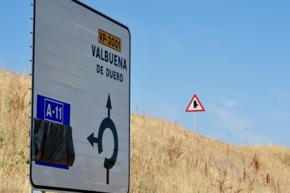 Valbuena de Duero, Valladolid. 15/7/2026. A11, Autovía del Duero.A su paso por Terrenos de Valbuena de Duero. Photogenic/Miguel Ángel Santos