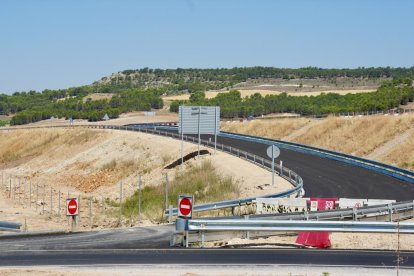 Valbuena de Duero, Valladolid. 15/7/2026. A11, Autovía del Duero.A su paso por Terrenos de Valbuena de Duero. Photogenic/Miguel Ángel Santos