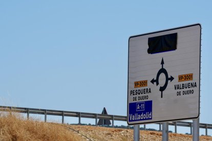 Valbuena de Duero, Valladolid. 15/7/2026. A11, Autovía del Duero.A su paso por Terrenos de Valbuena de Duero. Photogenic/Miguel Ángel Santos