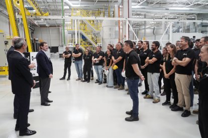 Presentación de la nueva planta de fabricación y casting de culatas de Horse