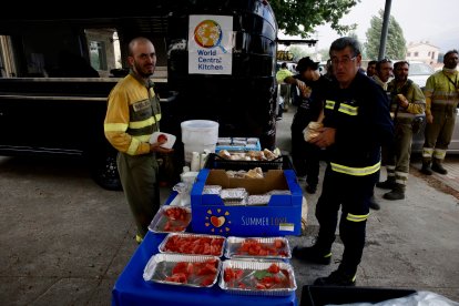 Incendio en Burgohondo (Ávila)