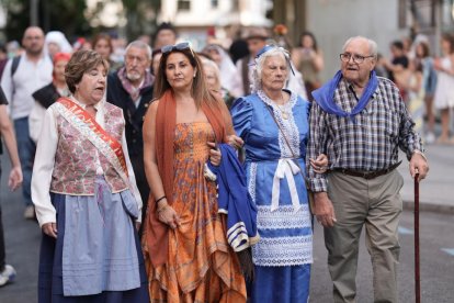 La procesión en honor al apóstol Santiago en Valladolid.