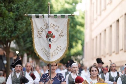 La procesión en honor al apóstol Santiago en Valladolid.