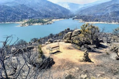 Incendio en la provincia de Ávila