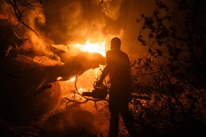 Incendio en la provincia de Ávila