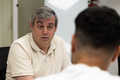 Lorenzo Alonso, presidente del CBCV en su entrevista para Diario de Valladolid.