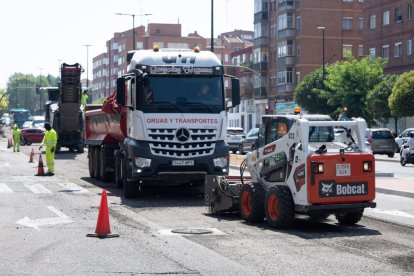 Asfaltado en Calle San Isidro