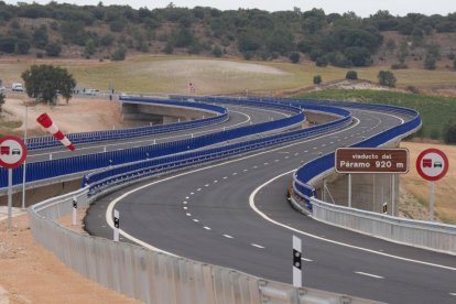 Inauguración de dos nuevos tramos de la Autovía del Duero