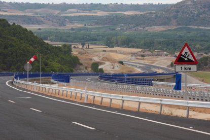 Inauguración de dos nuevos tramos de la Autovía del Duero