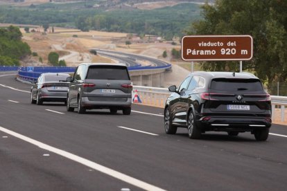 Inauguración de dos nuevos tramos de la Autovía del Duero