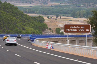 Inauguración de dos nuevos tramos de la Autovía del Duero