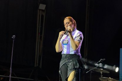 Concierto de Leire Martínez en las Fiestas de Valladolid