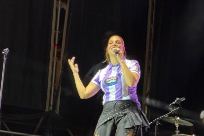 Concierto de Leire Martínez en las Fiestas de Valladolid