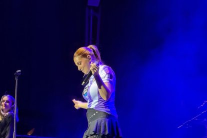 Concierto de Leire Martínez en las Fiestas de Valladolid