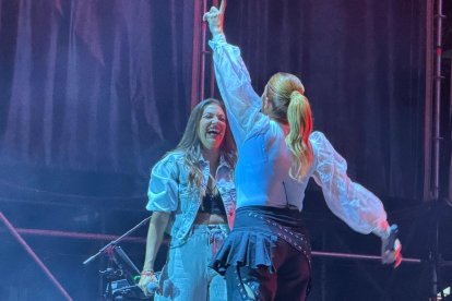 Concierto de Leire Martínez en las Fiestas de Valladolid