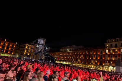 Concierto de Leire Martínez en las Fiestas de Valladolid