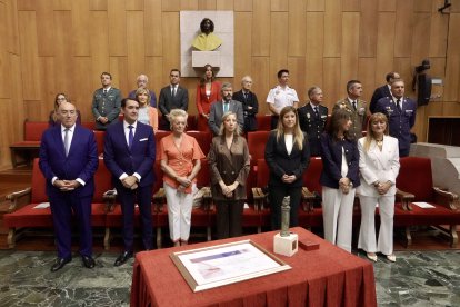 Una imagen del acto de apertura, al que asistieron el alcalde de Valladolid y el consejero de Universidades
