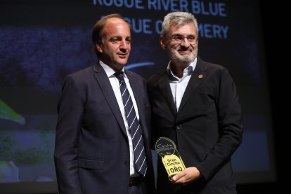 Un momento de la entrega de los Cincho en Zamora.
