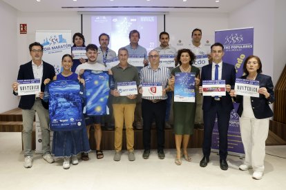 Presentacion de la XXXVII Media Maratón Ciudad de Valladolid.