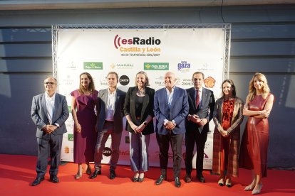 Un momento de la gala de presentación de EsRadio Castilla y León.