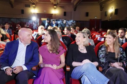 Un momento de la gala de presentación de EsRadio Castilla y León.