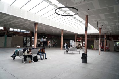 Obras de reforma de la estación de autobuses de Valladolid