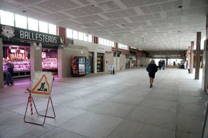 Obras de reforma de la estación de autobuses de Valladolid
