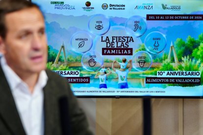 Conrado Íscar presenta la programación del aniversario del Valle de los seis Sentidos