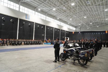Acto de celebración del Día de la Policía Nacional