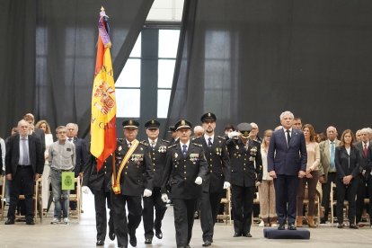 Acto de celebración del Día de la Policía Nacional