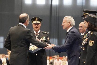 Acto de celebración del Día de la Policía Nacional