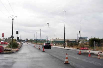 Reapertura al tráfico del Camino Viejo de Simancas, en Valladolid, tras las obras