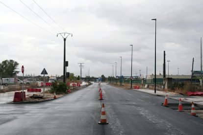 Reapertura al tráfico del Camino Viejo de Simancas, en Valladolid, tras las obras