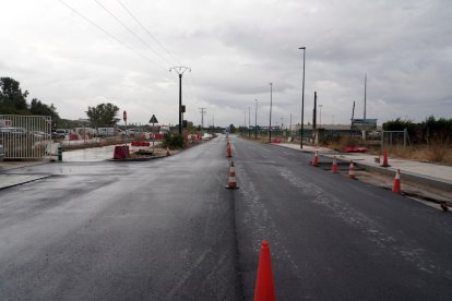 Reapertura al tráfico del Camino Viejo de Simancas, en Valladolid, tras las obras