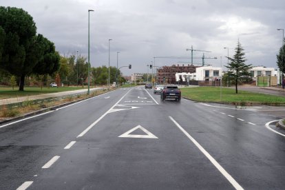 Reapertura al tráfico del Camino Viejo de Simancas, en Valladolid, tras las obras
