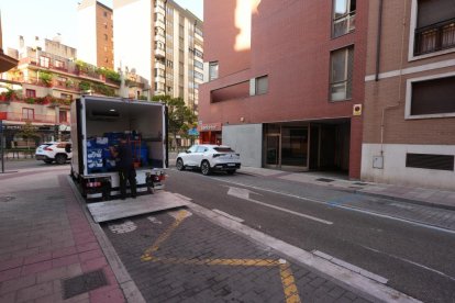 La calle Alemania en la actualidad.