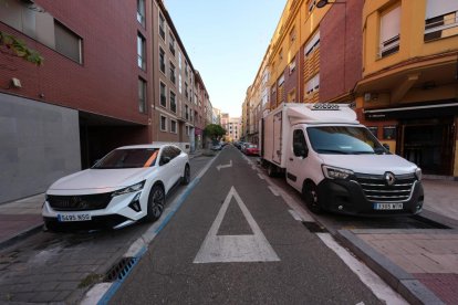 La calle Alemania en la actualidad.