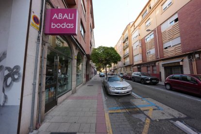 La calle Alemania en la actualidad.
