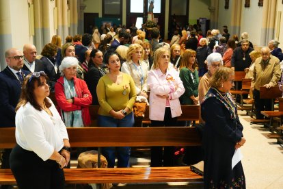 Acto dentro de la iglesia de La Pilarica.