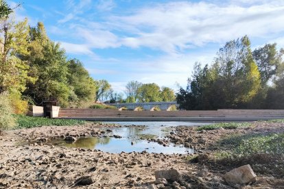 Las obras de la pesquera de Mazariegos.