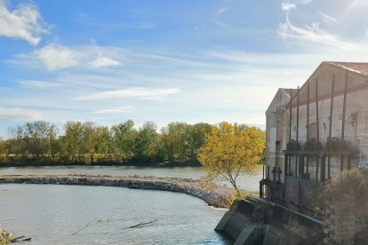 Las obras de la pesquera de Mazariegos.