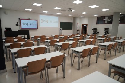 Aula Horse, ubicada en la Escuela de Ingenierías Industriales de la UVa
